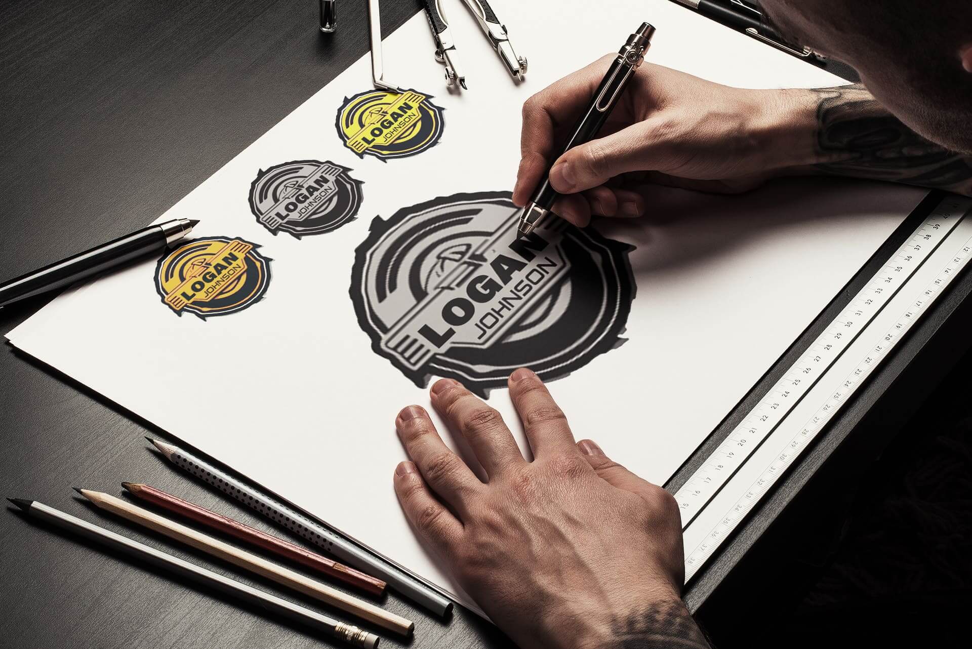 Sketch Logo Design Portfolio